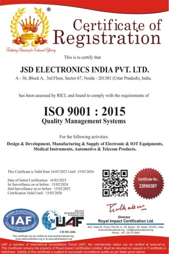 Certification