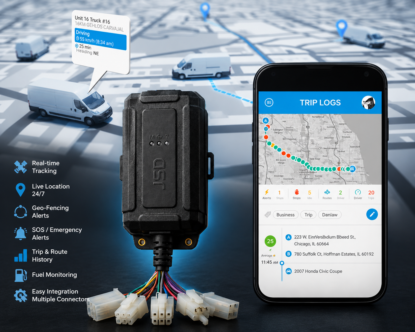 GB140 – AIS-140 2G Telematics Device