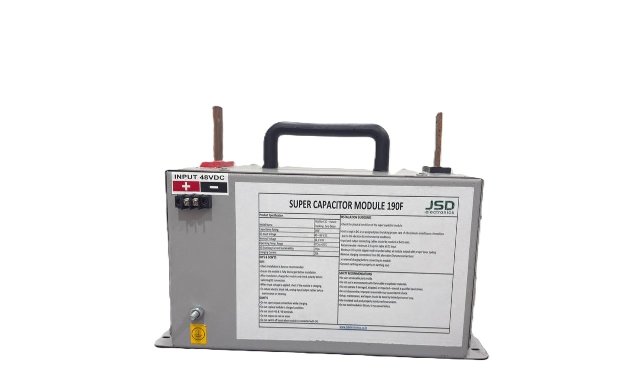 Super Capacitor DG Cranking Unit