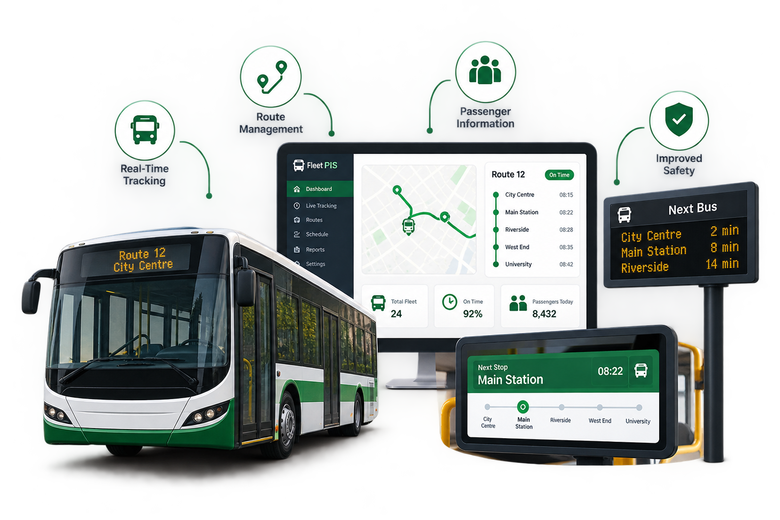 Public Information System(PIS)/Display